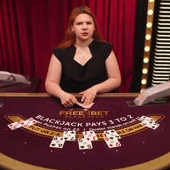 Free Bet VIP Blackjack B game cover